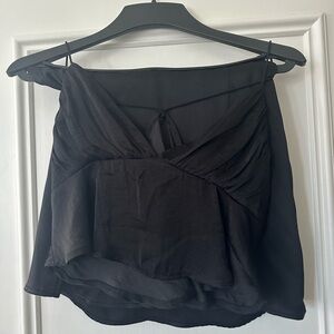 Satin skirt / top set